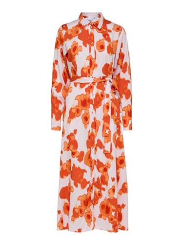 Klänningar/Tunikor - Slfnicolette ankle shirt dress-Orangeade