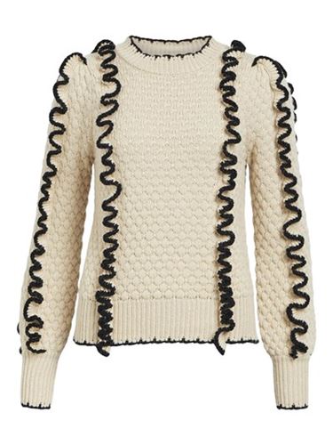 Tröjor/Koftor - Objyaa knit pullover – sandshell