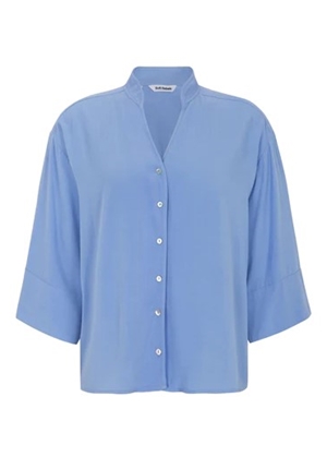 Blusar/Skjortor - SRPansy wide shirt – Hydrangea