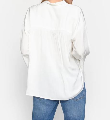 Blusar/Skjortor - SRPansy wide shirt – Snow white