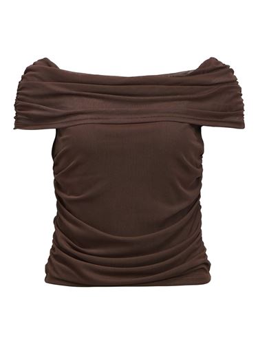 Toppar - Objdina cape top – Seal brown