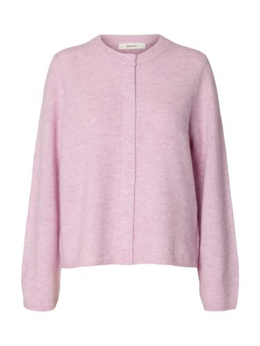 Tröjor/Koftor - Slwlulu new knit cardigan – Winsome Orchid/Melange