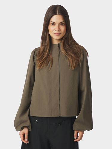 Kavajer/Ytterplagg - Tirsa Twill Jacket – Army