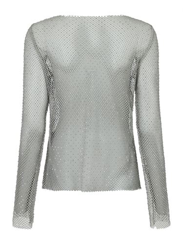 Toppar - Aimee stone blouse – Silver