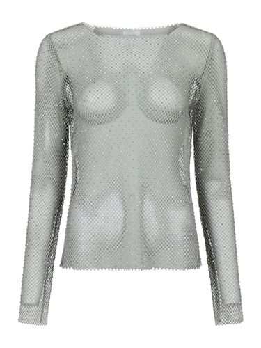 Toppar - Aimee stone blouse – Silver