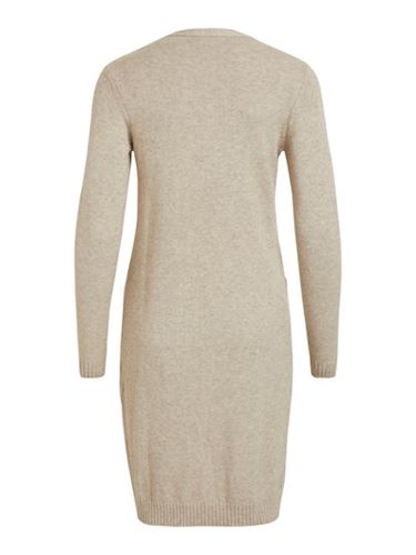 Tröjor/Koftor - Viril long knit cardigan – Natural Melange