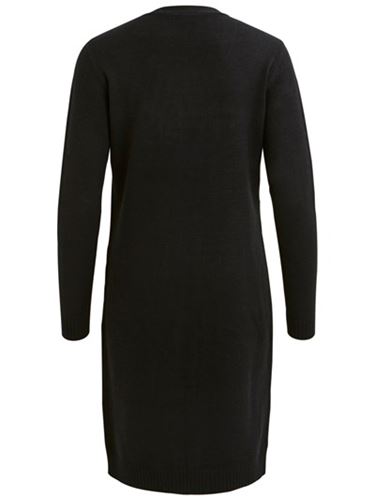 Tröjor/Koftor - Viril long knit cardigan – Black