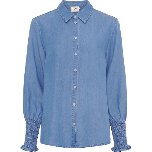 Blusar/Skjortor - Ganja Shirt – Denim Blue