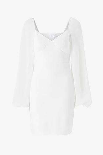 Klänningar - Vimalaya short dress – cloud dancer