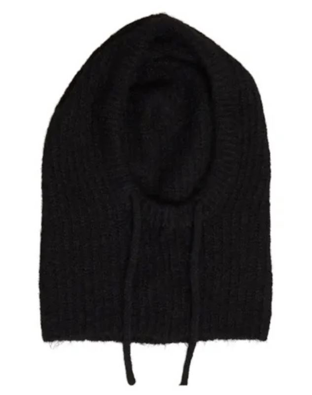 Accessoarer - Objmilu Knit Balaclava – Black