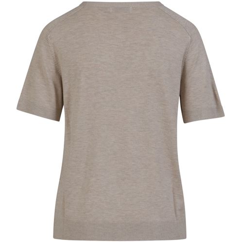 Toppar - CC Heart Ella soft knit tee – Sand