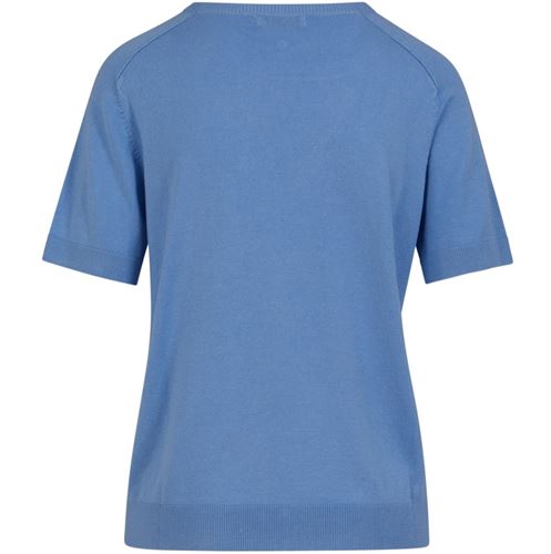 Toppar - CC Heart Ella soft knit tee – Light blue