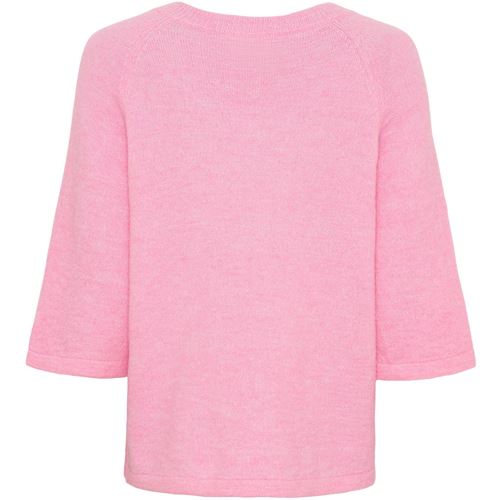 Toppar - Anna s/s V-neck Pullover – Fresh Pink