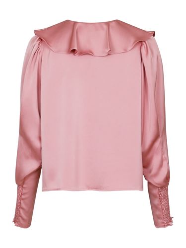 Blusar/Skjortor - Sandie sateen blouse – Light pink