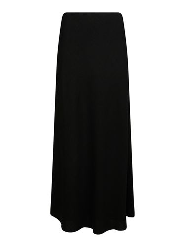 Kjolar - Viso linen skirt – Black