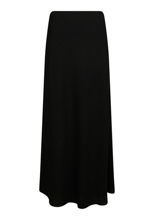 Kjolar - Viso linen skirt – Black