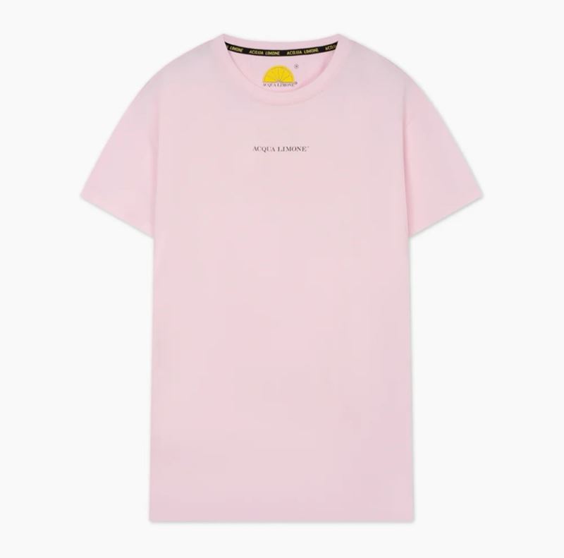 Klänningar - Donna Long Tee – Pale Pink