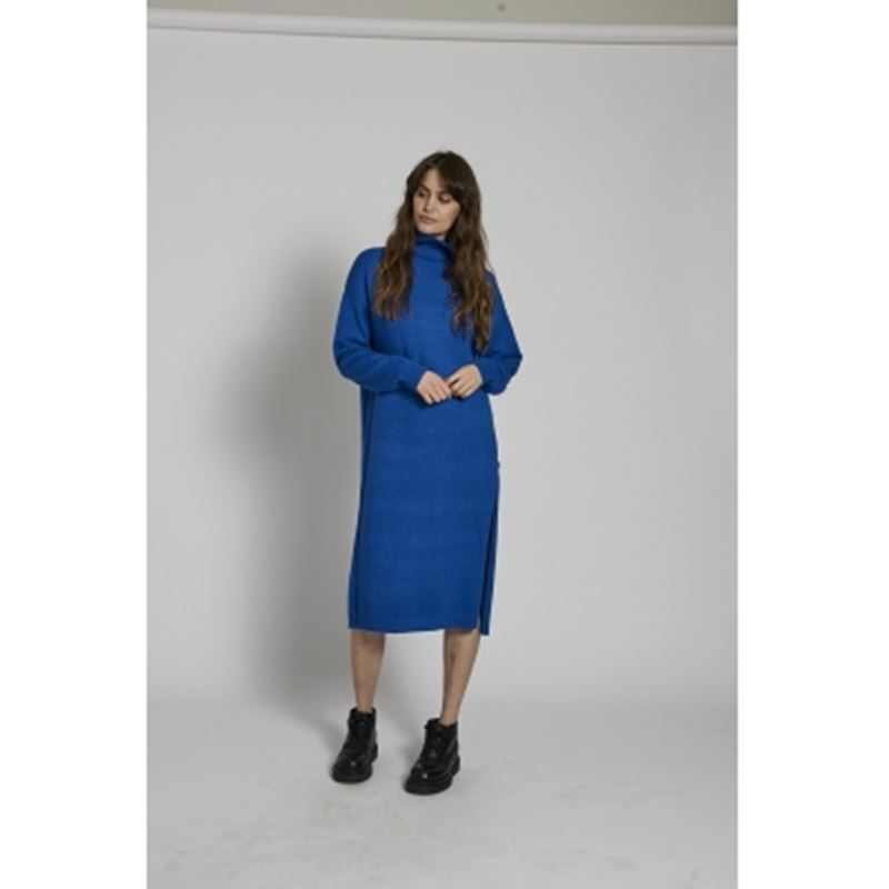 Klänningar/Tunikor - Lindsay knit dress – blue