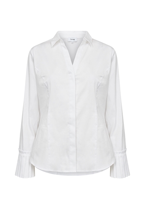 Blusar/Skjortor - LR-Isla solid 130 – 1000 White Blusar/Skjortor - LR-Isla solid 130 – 1000 White