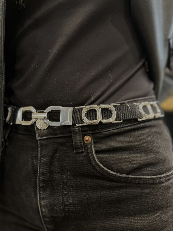 Accessoarer - D-BELT – Silver