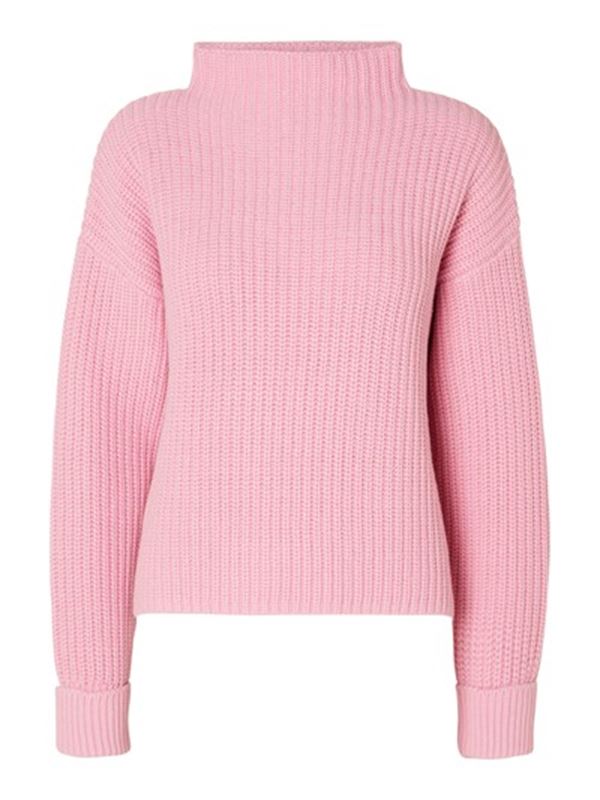 Tröjor & Koftor - Slfselma ls knit pullover – Moonlite mauve