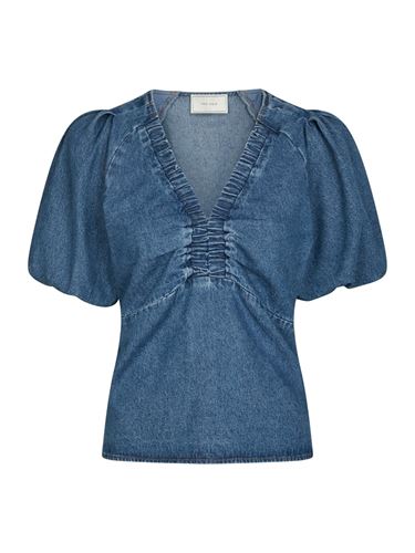 Blusar/Skjortor - Irina Denim Blouse – Blue