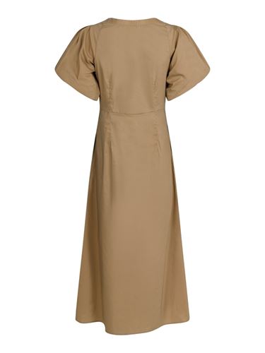 Klänningar/Tunikor - Illana poplin dress – Light taupe