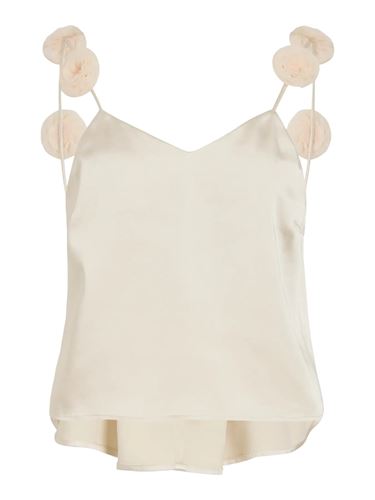 Toppar - Vicille v-neck rose singlet top – Birch