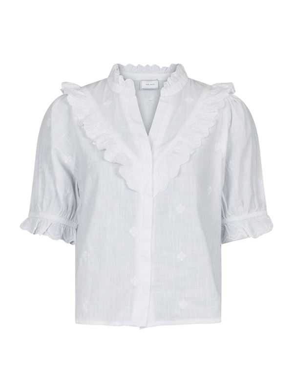 Blusar/Skjortor - Manet blouse – white
