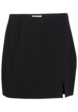 Kjolar - Objlisa mini skirt – black