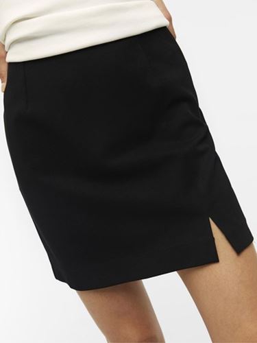 Kjolar - Objlisa mini skirt – black