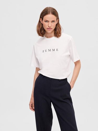 Toppar - Slfvilja printed tee – white