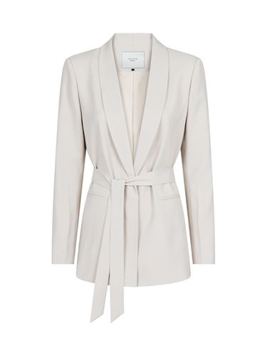 Kavajer & Ytterplagg - Lauren woven blazer – ivory