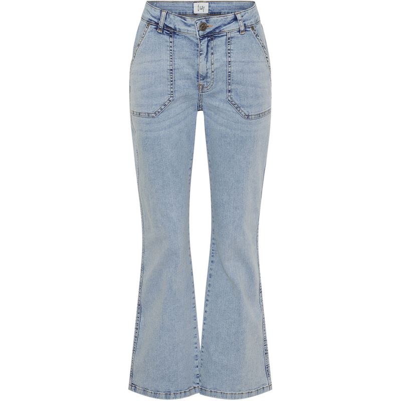 Byxor - Como flare jeans – Summer blue wash
