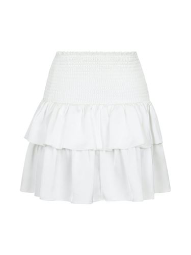 Kjolar - Carin Heavy Sateen Skirt – White