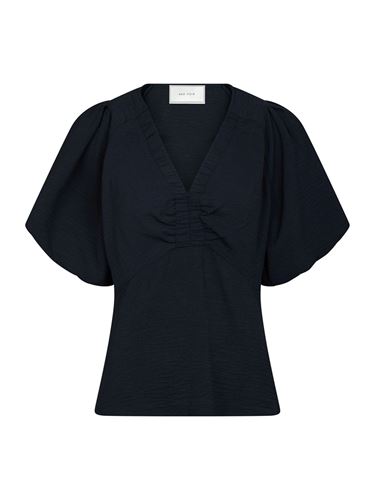 Blusar/Skjortor - Irina Structure Blouse – Navy