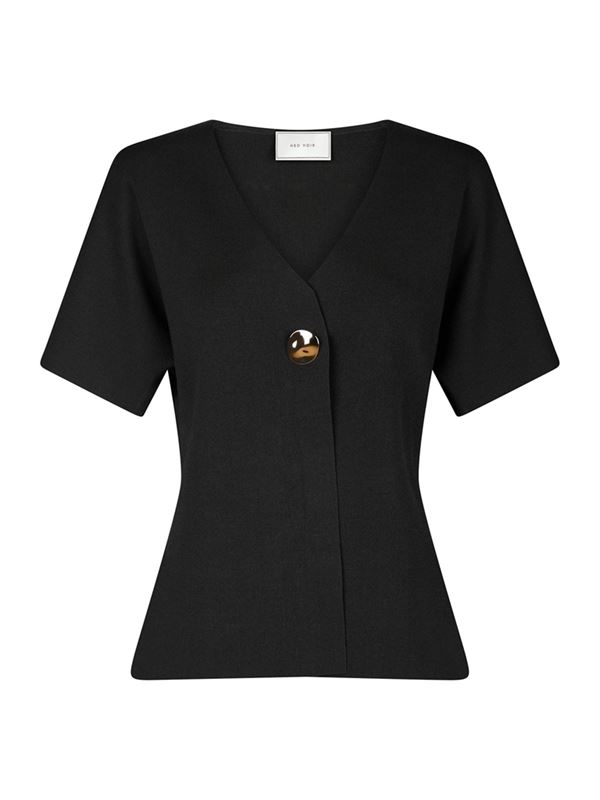 Tröjor/koftor - Mendes Knit Cardigan – Black