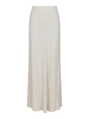 Kjolar - Viso linen skirt – Natural