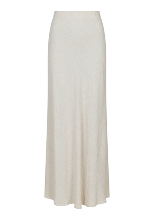 Kjolar - Viso linen skirt – Natural