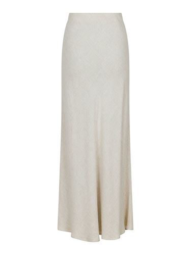 Kjolar - Viso linen skirt – Natural