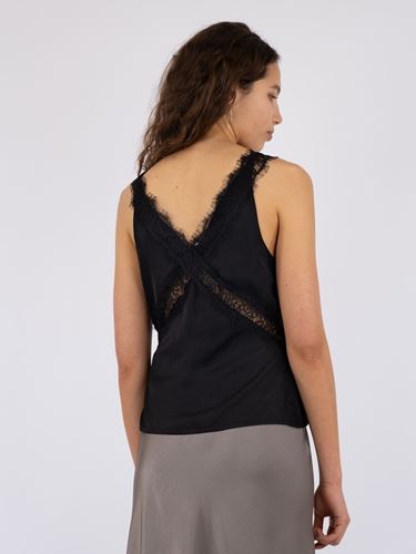 Toppar - Vixen Lace Top – Black