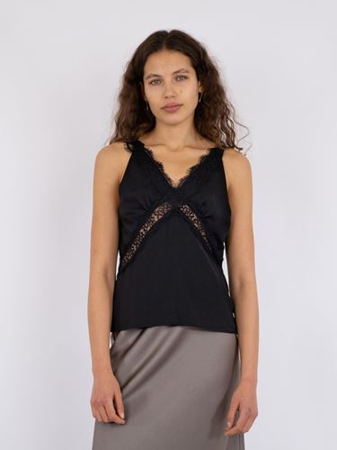 Toppar - Vixen Lace Top – Black