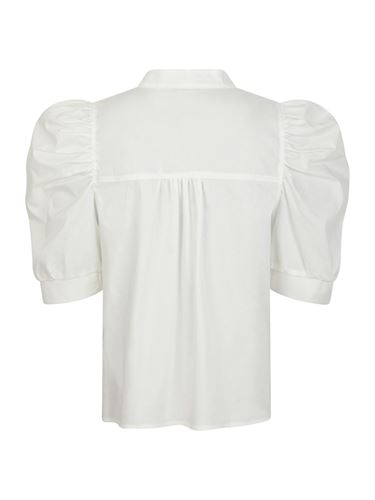 Blusar/Skjortor - Roella Poplin Blouse – White