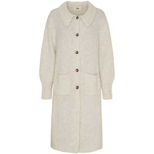 Tröjor/Koftor - Joa long cardigan – Broken white
