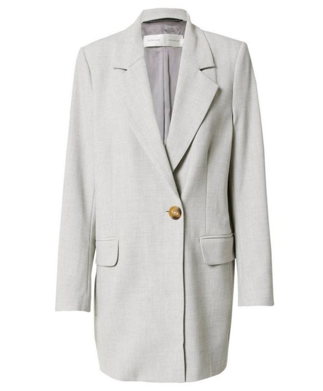 Kavajer/Ytterplagg - WadinaIW Blazer – Light grey melange