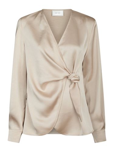 Blusar/Skjortor - Petris heavy sateen blouse – Champagne