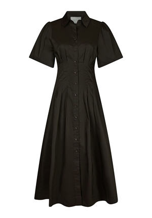 Klänningar - Baia Poplin Dress – Chocolate Brown Klänningar - Baia Poplin Dress – Chocolate Brown