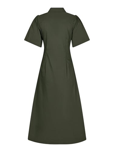 Klänningar - Baia Poplin Dress – Army