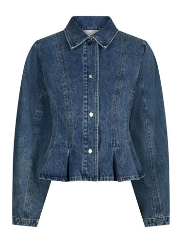 Kavajet/Ytterplagg - Rivora Denim Peplum Jacket – Blue