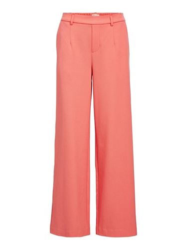 Byxor - Objlisa wide pant – Georgia peach